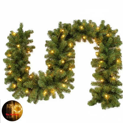 MerryGlow™ Pre-Lit Christmas Garland