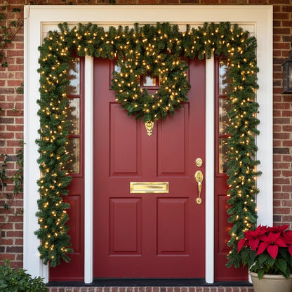 MerryGlow™ Pre-Lit Christmas Garland